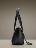 Eira Black Grained Calf/Vacchetta - Black