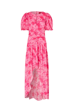 Elaine Dress - Pink Rosegarden