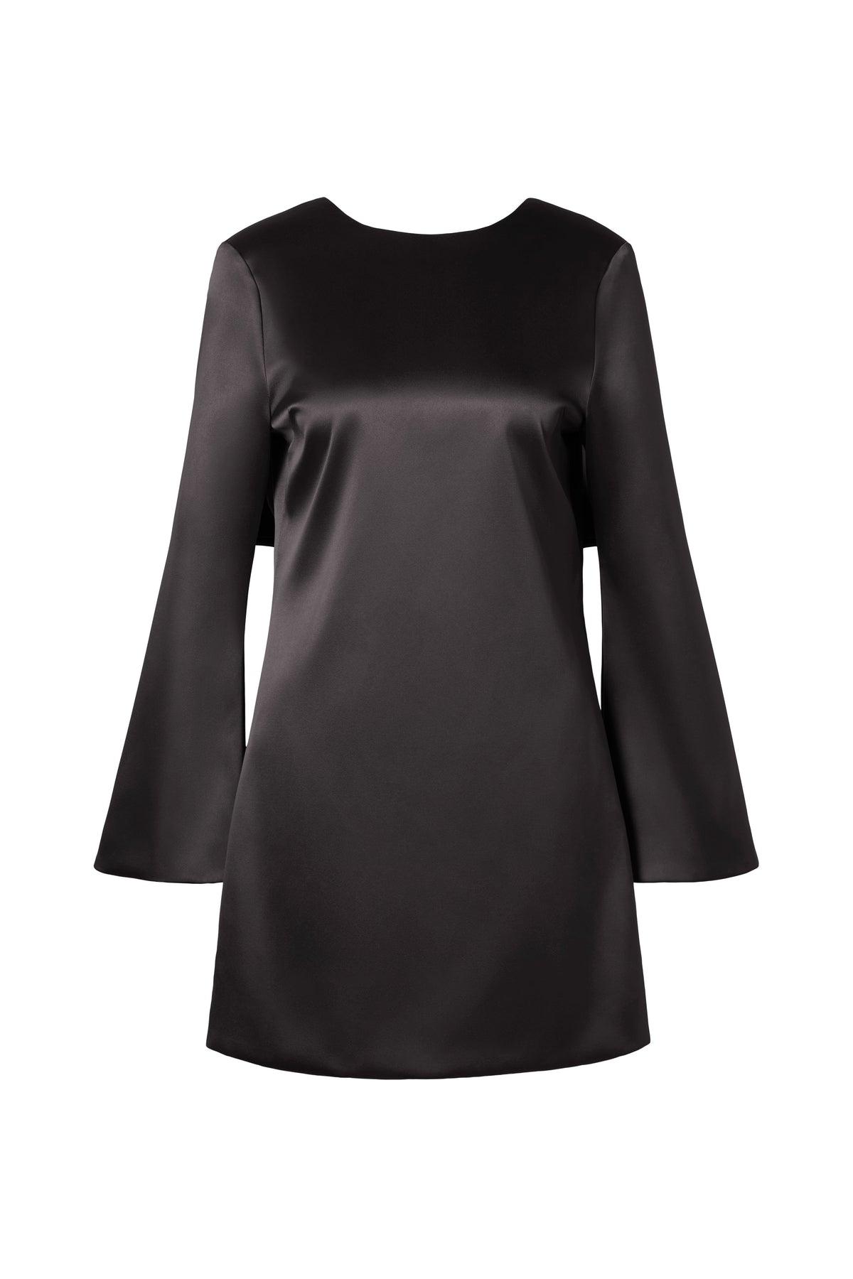 Elna Bow Detailed Mini Dress - Black