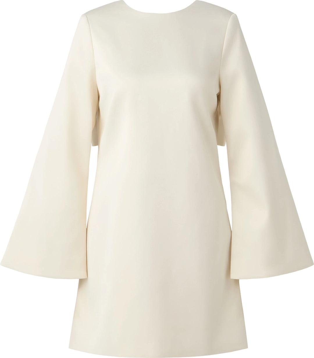 Elna Bow Detailed Mini Dress - Vanilla