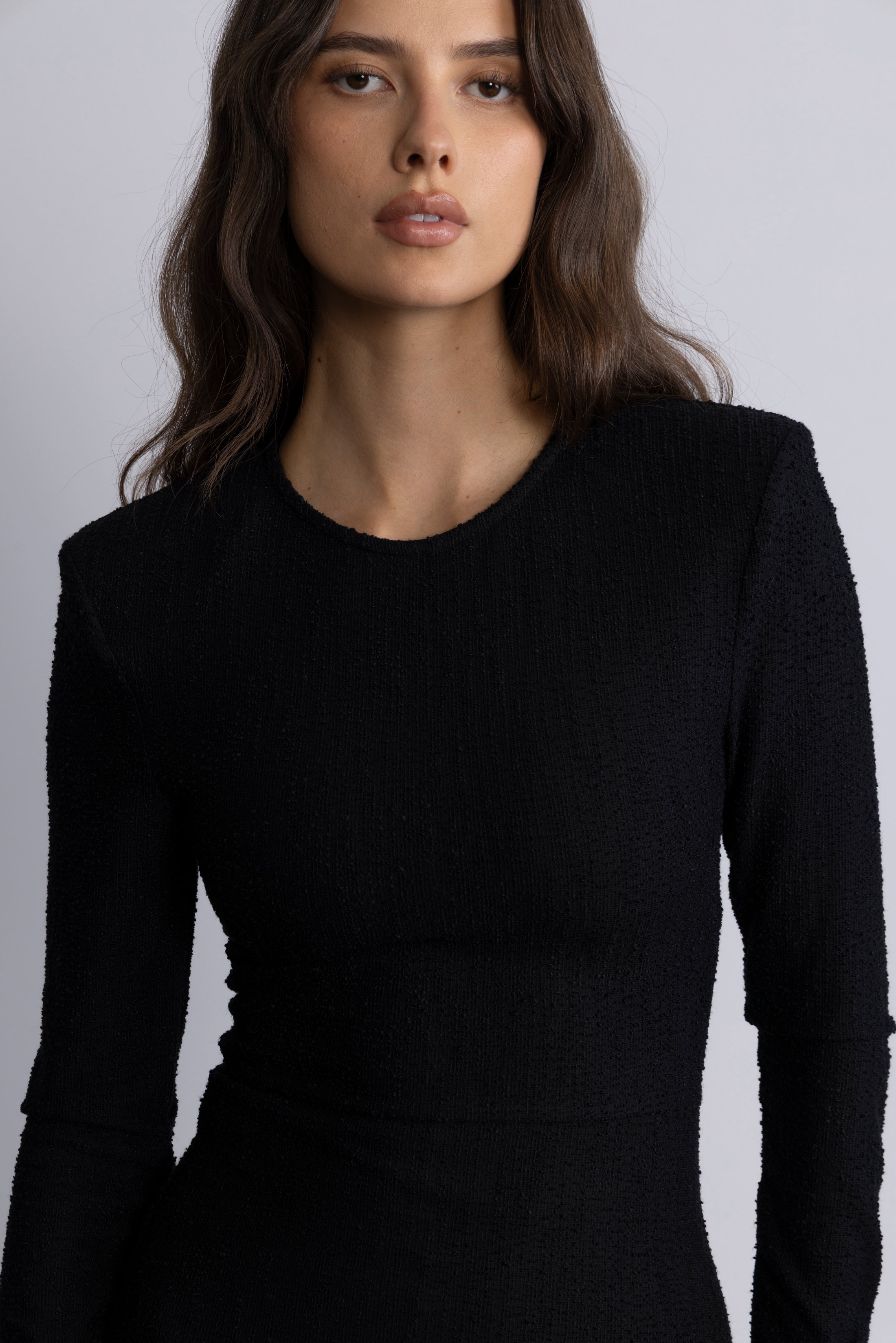 Piper Split Maxi Dress - Black