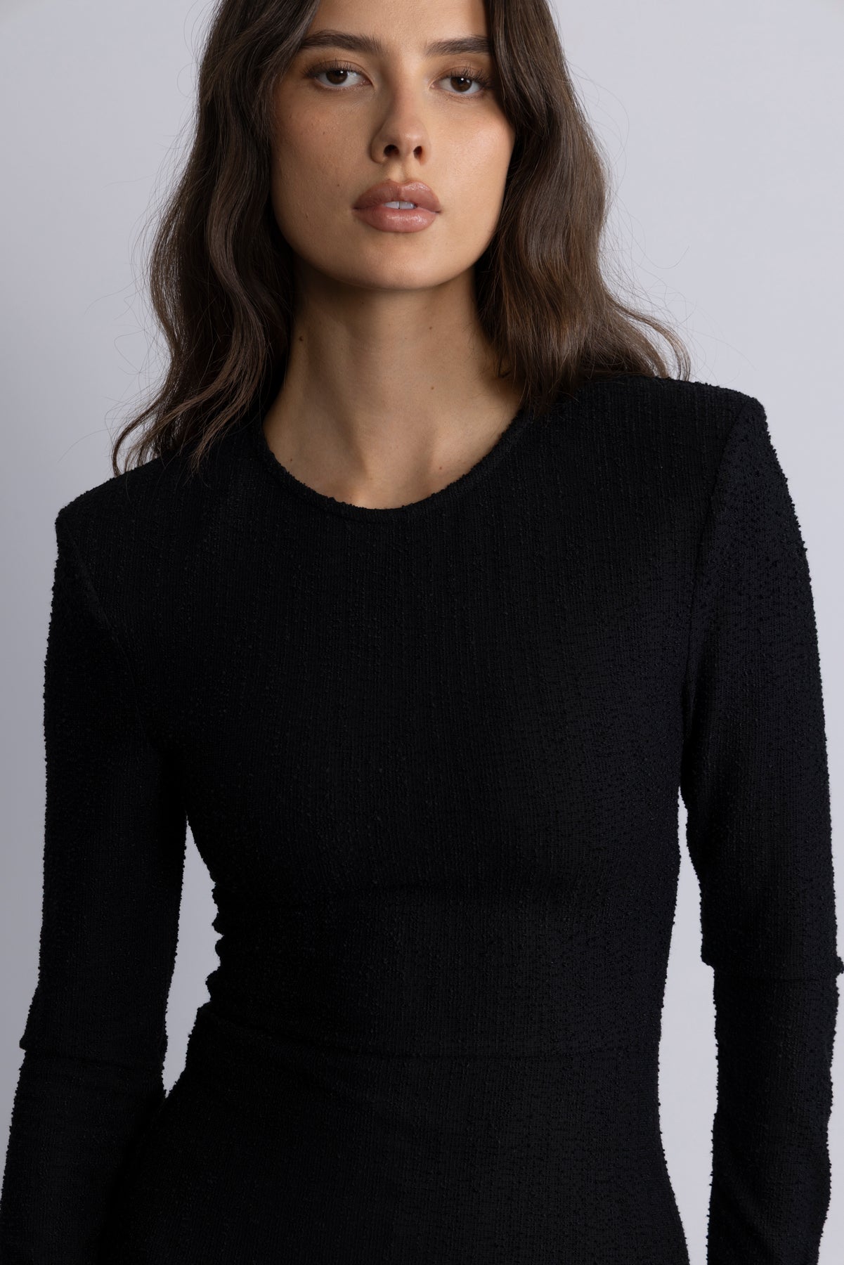 Piper Split Maxi Dress - Black