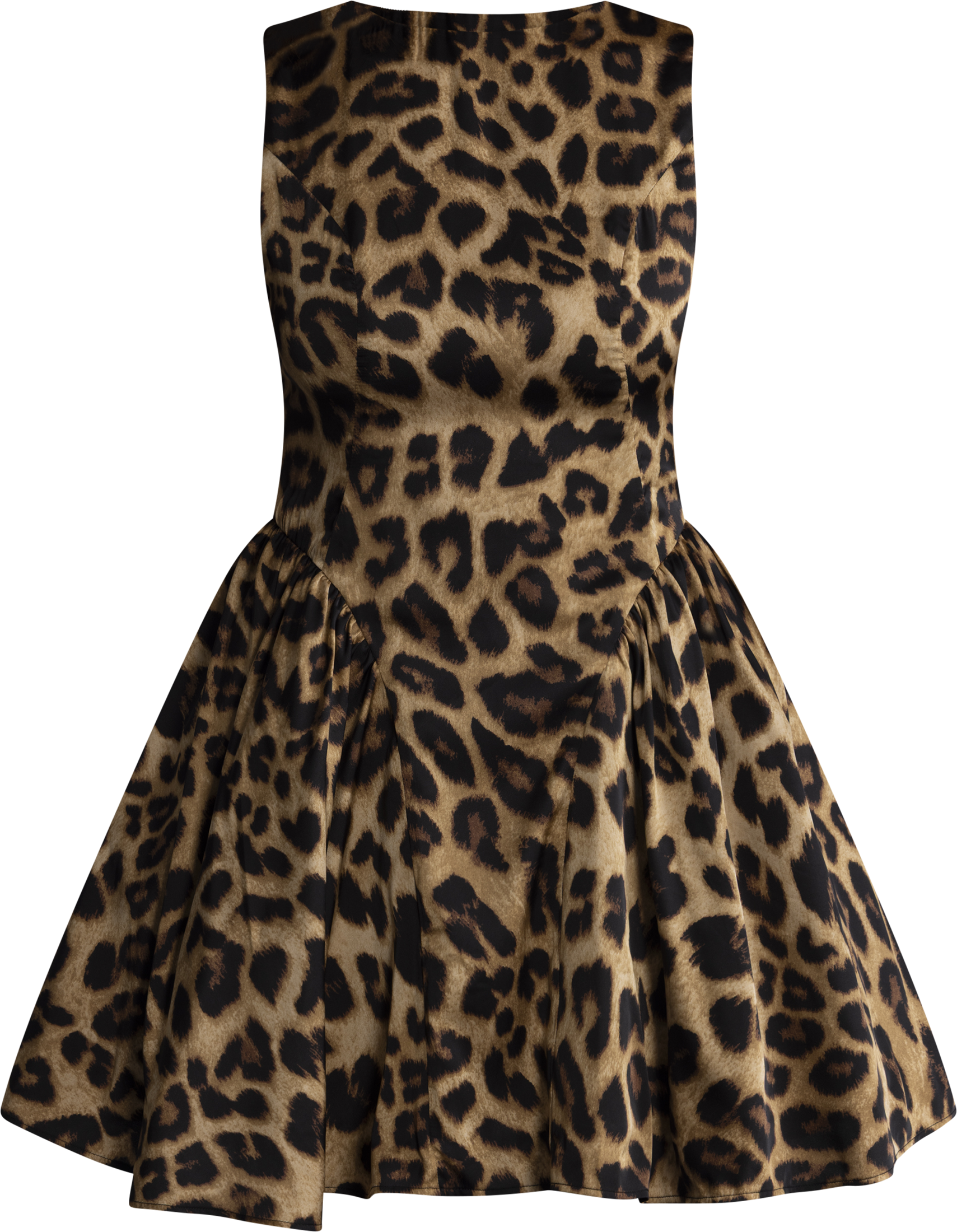 Charli Leo Mini Dress - Leopard