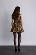Charli Leo Mini Dress - Leopard