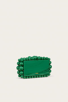 Eos Clutch - Deep Basil
