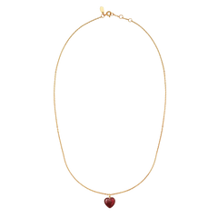 Esma Heart Necklace - Gold