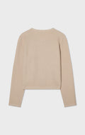 Estelle Solid Cardigan - Sand