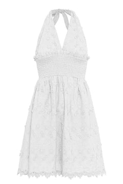 Evelyn Mini Dress - White
