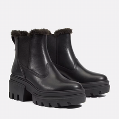 Everleigh Mid Warm Lined Boot - Jet Black