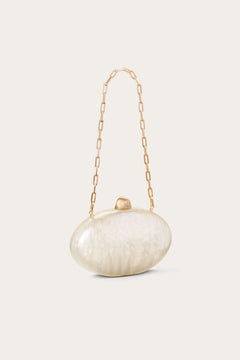 Eviana Clutch - Ivory