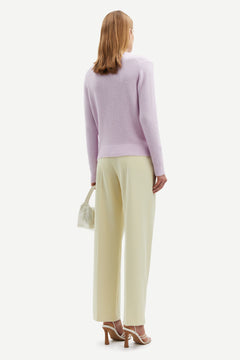 Nor Short Cardigan - Lilac Snow