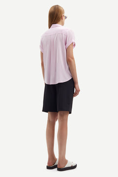 Majan Ss Shirt - Lilac Snow