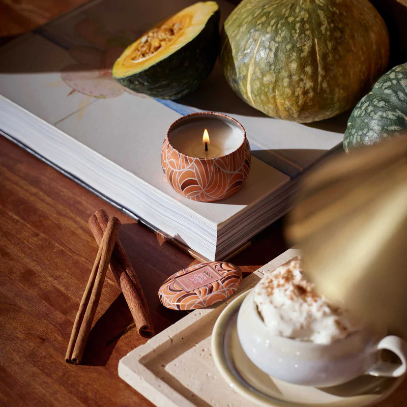Mini Tin Candle - New Spiced Pumpkin Latte