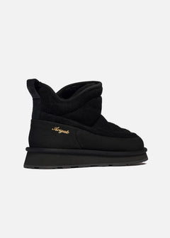 Pillow Boot - Black/Beige