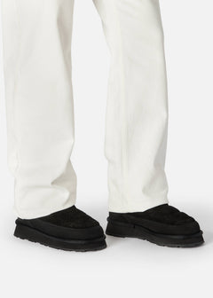 Pillow Boot - Black/Beige