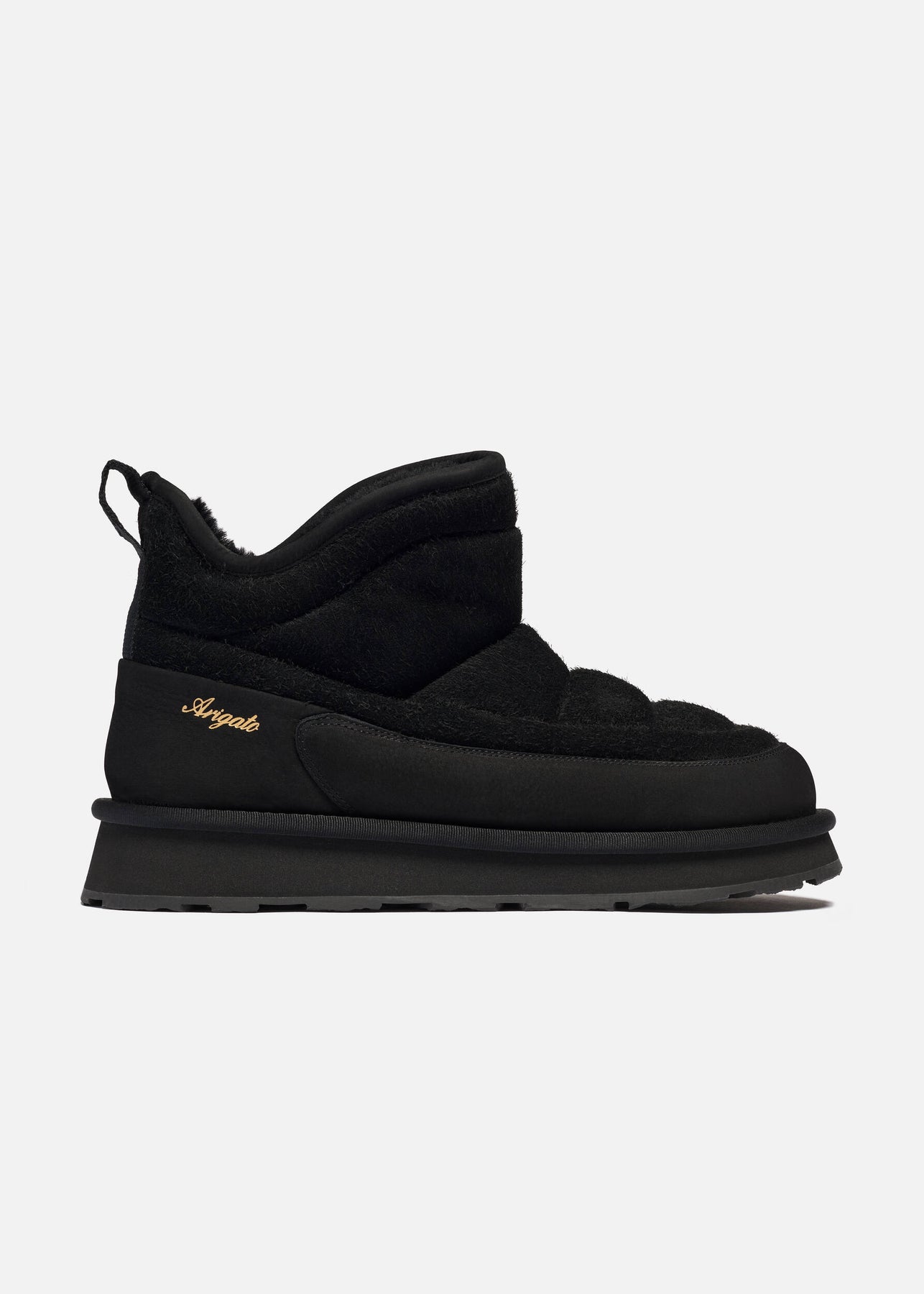 Pillow Boot - Black/Beige