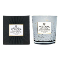 Classic Boxed Candle - Makassar Ebony & Peach