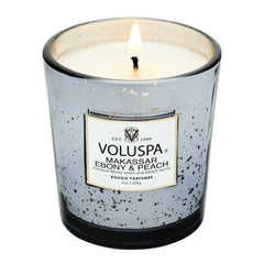 Classic Boxed Candle - Makassar Ebony & Peach