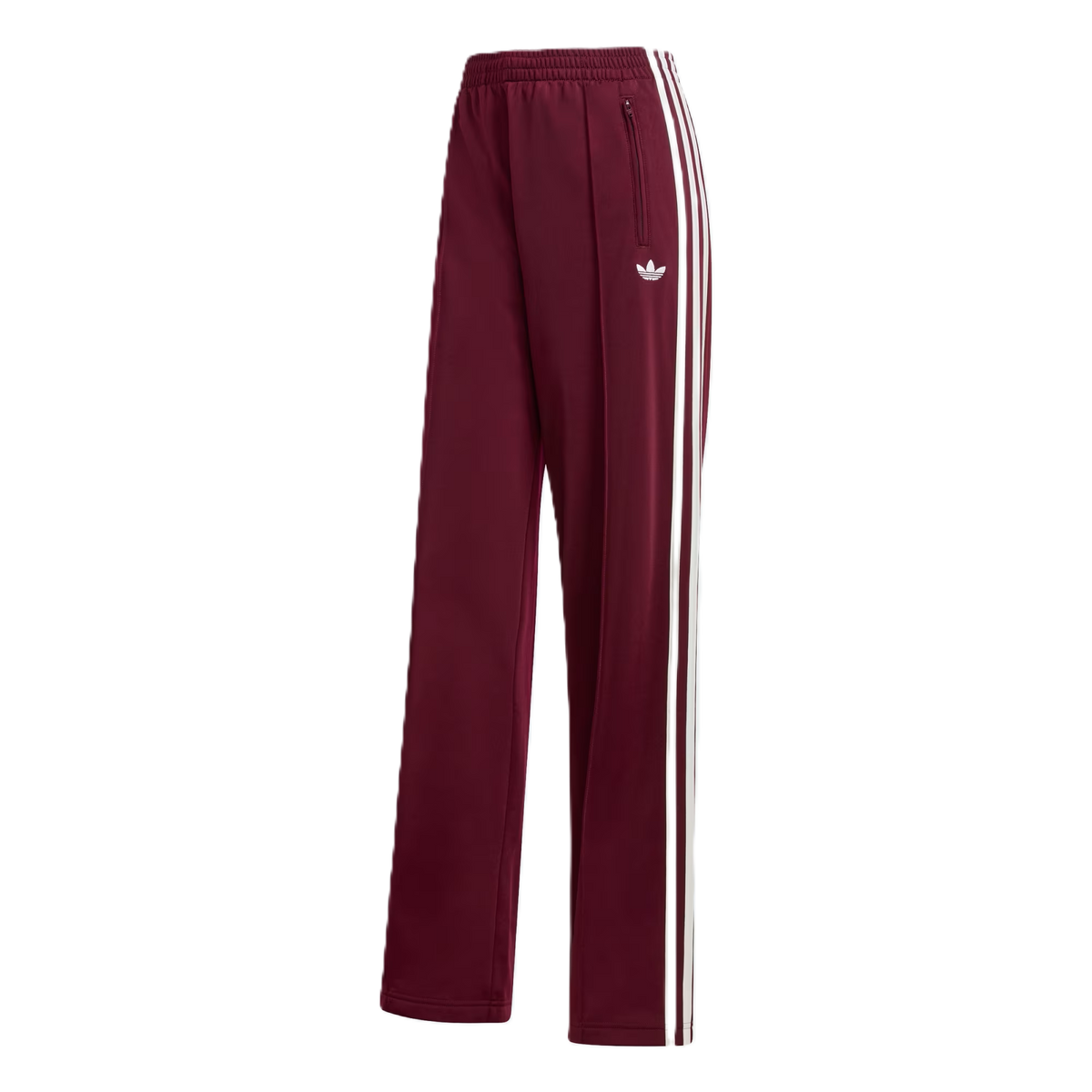 Firebird Loose Track Pant - Maroon/Off White