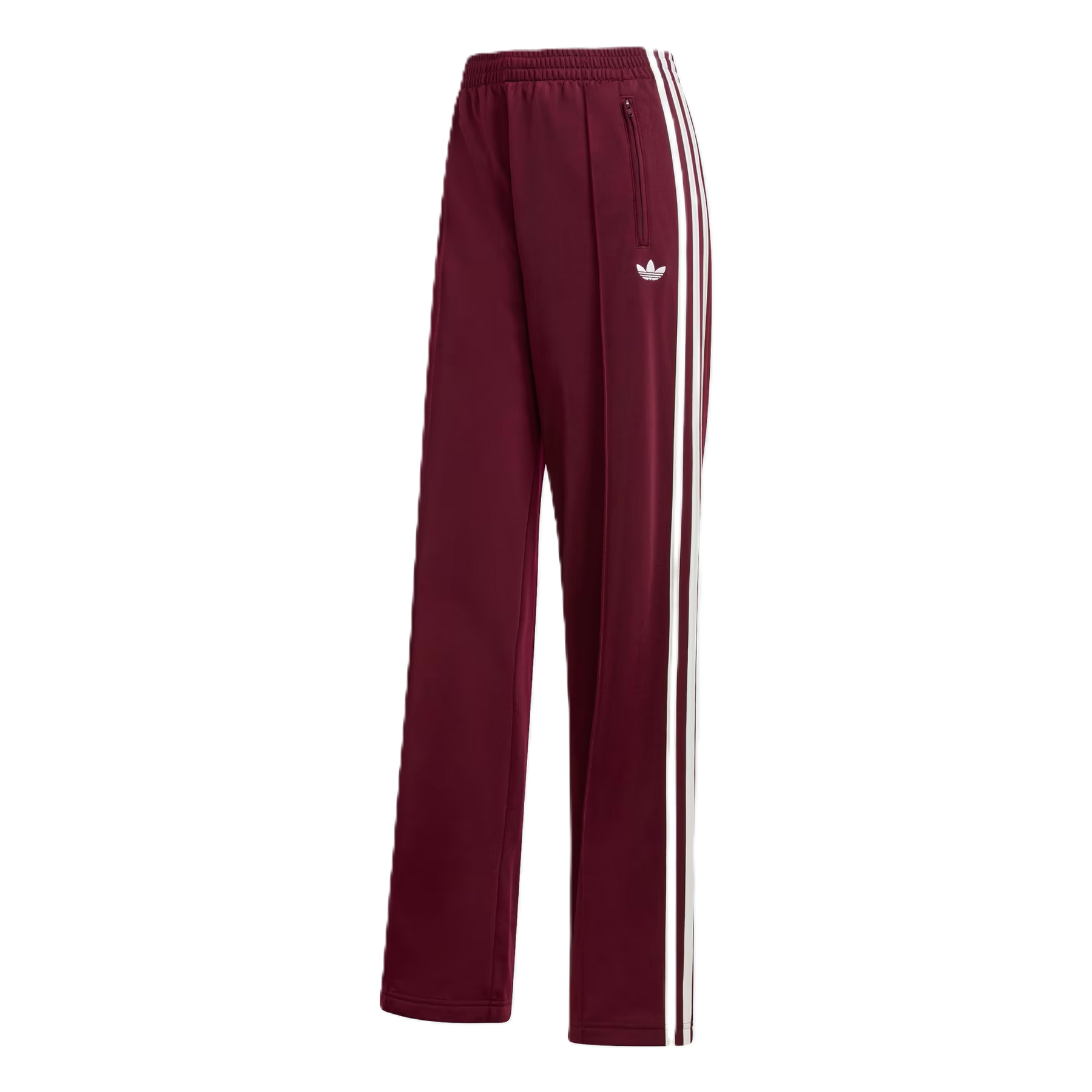 Firebird Loose Track Pant - Maroon/Off White