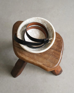 Barbara Belt  - Leather Black