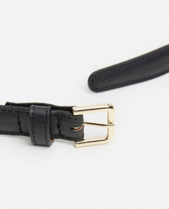 Barbara Belt  - Leather Black