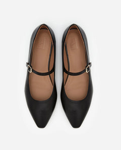 Camila - Leather Black