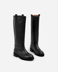 Frances - Leather Black