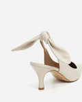 Franchesca Bow - Leather Creme