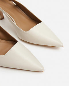 Franchesca Bow - Leather Creme