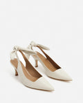 Franchesca Bow - Leather Creme
