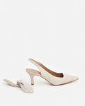 Franchesca Bow - Leather Creme