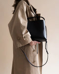 Hedda Grande Handbag - Leather Black