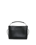 Hedda Midi Handbag - Leather Black
