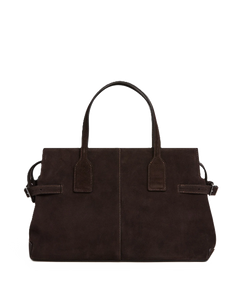 Lisa Bowler Bag - Suede Chocolate