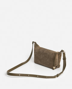 Ru Crossbody - Suede Olive