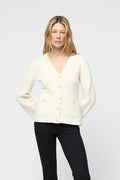 Adele Cardigan - Snowflake