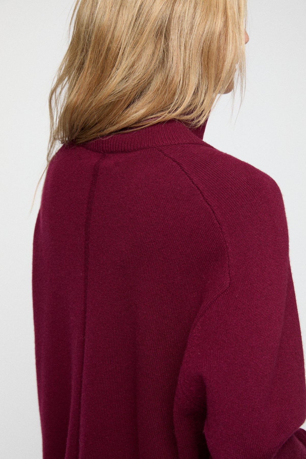 Cape Cod Turtleneck Sweater - Burgundy