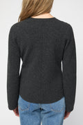 Milano Knit Wool Blazer - Graphite