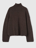 Chunky Turtleneck - Coffee