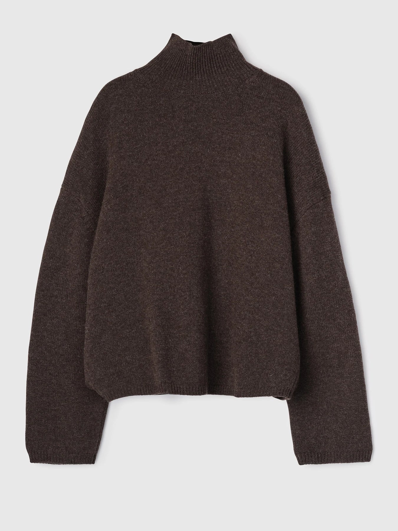 Chunky Turtleneck - Coffee