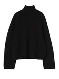 Chunky Turtleneck - Jet Black
