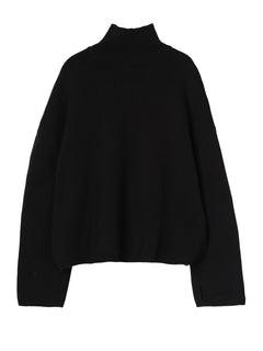 Chunky Turtleneck - Jet Black