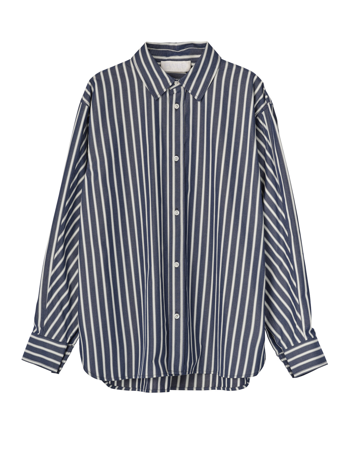 Coastal Shirt - Dark Navy Pinstripe
