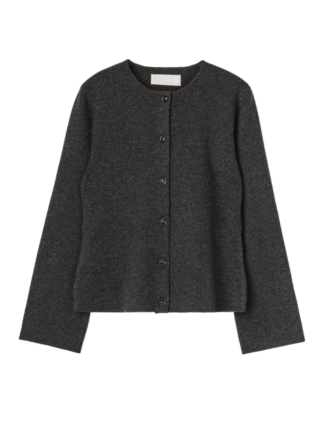 Milano Knit Wool Blazer - Graphite