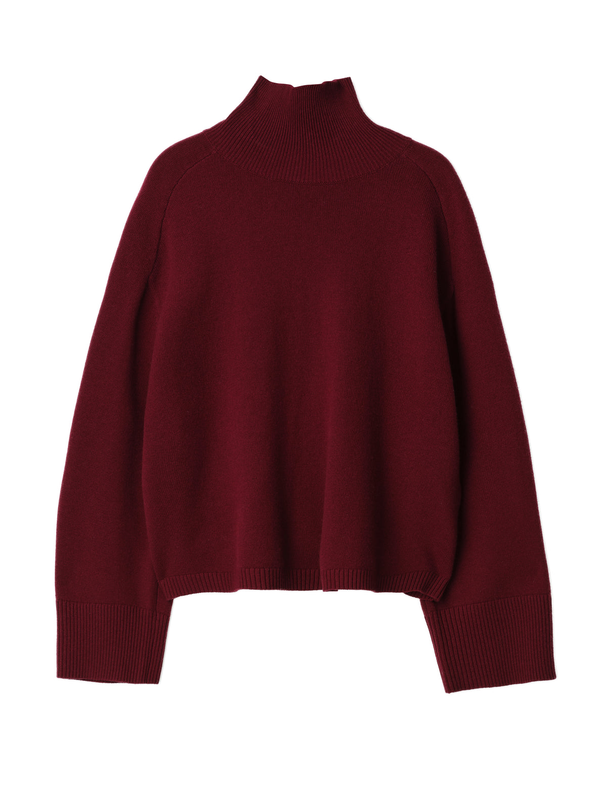 Cape Cod Turtleneck Sweater - Burgundy