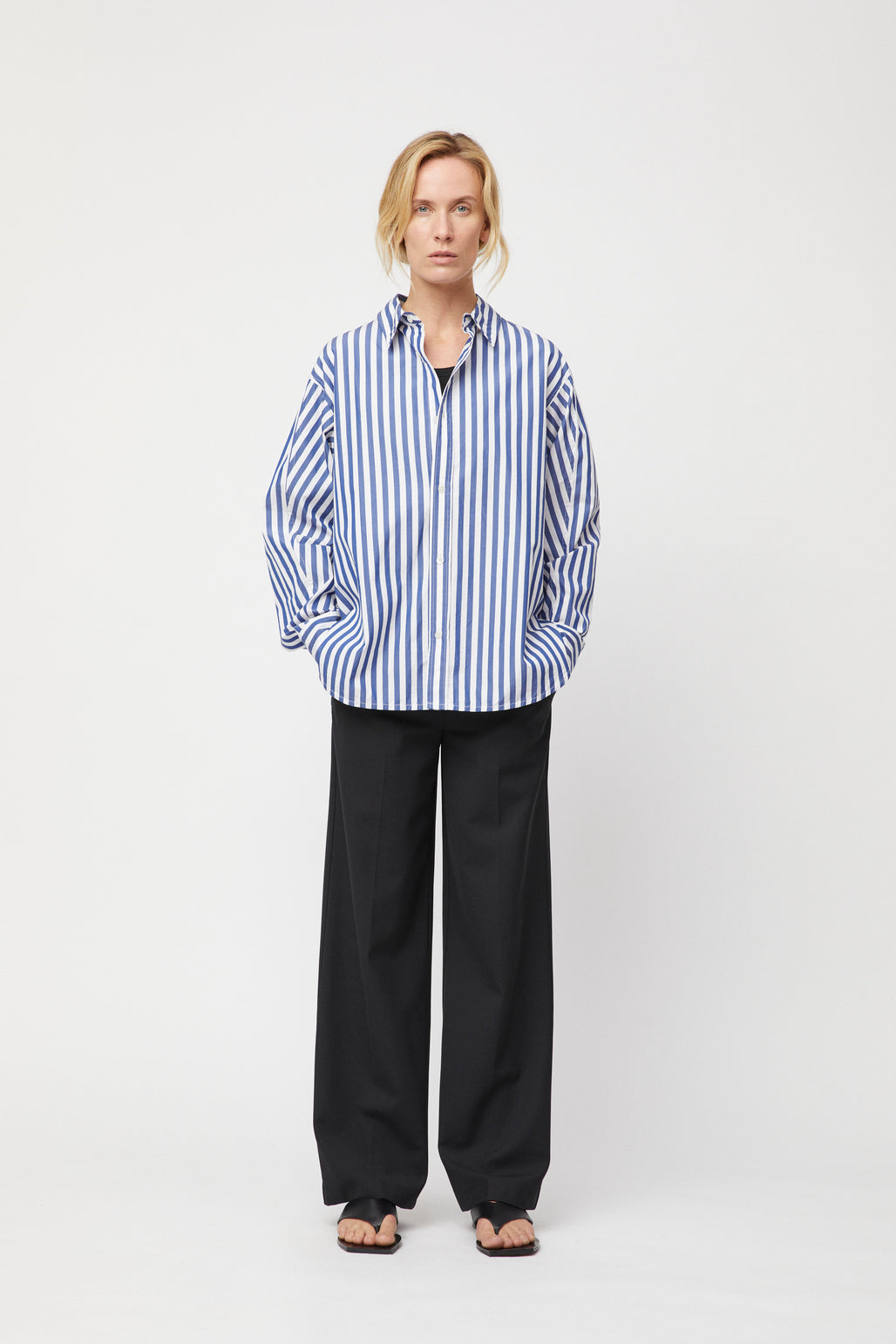 Coastal Shirt - Navy Stripe