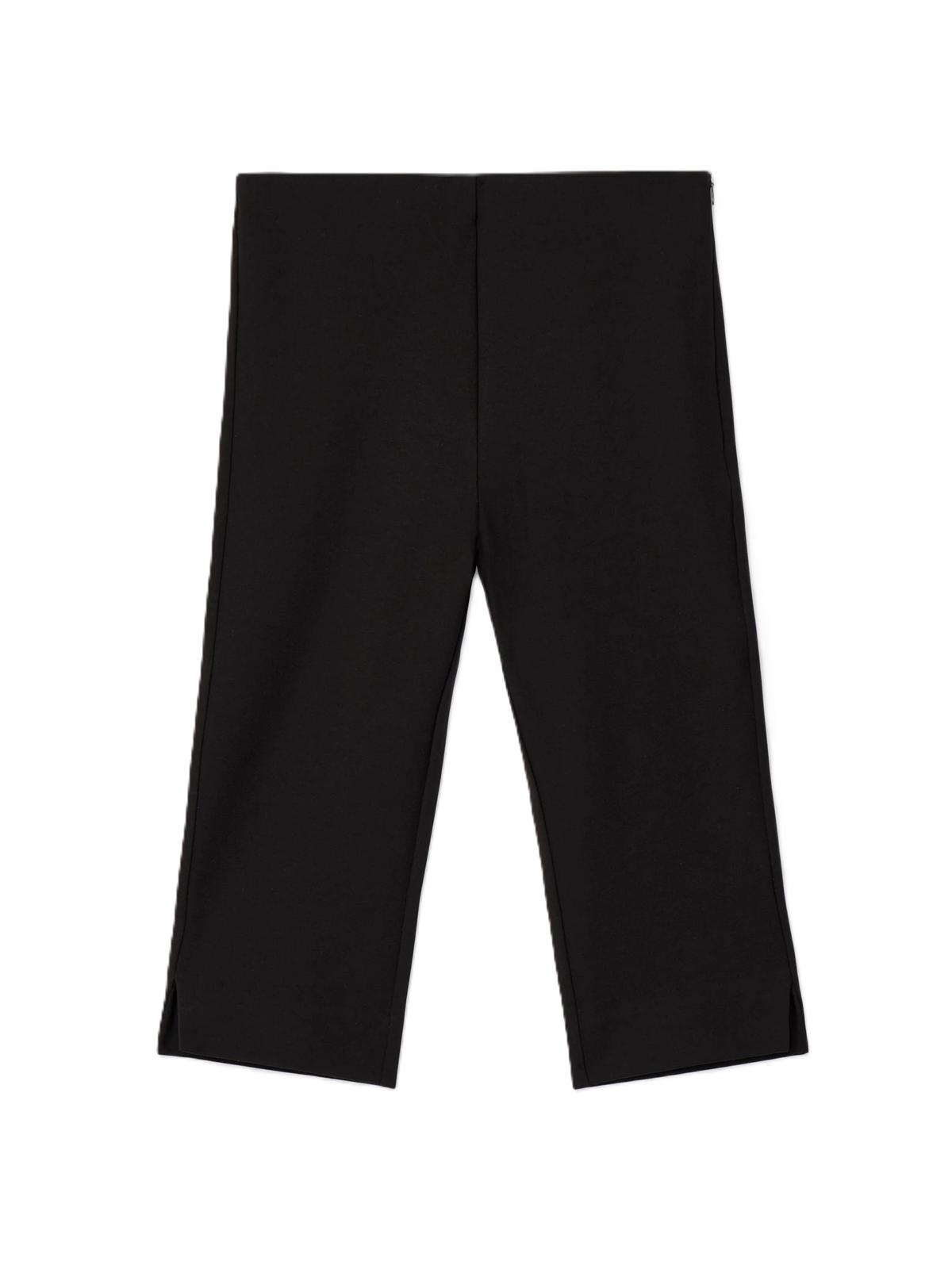 Stretch Capri Pants - Jet Black