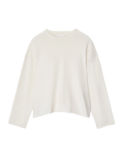 Toulon Cotton Cashmere Sweater - Starch