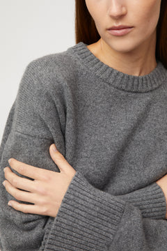 Cape Cod Sweater - Gray Melange